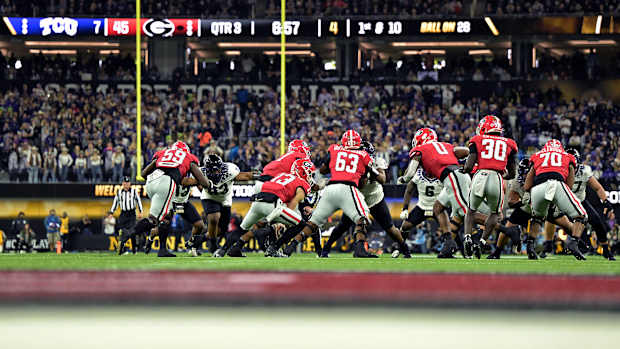 Georgia offensive line